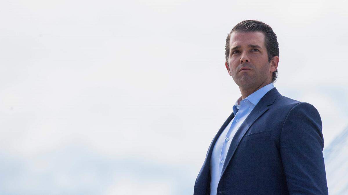 El hijo del presidente, Donald Trump Jr.