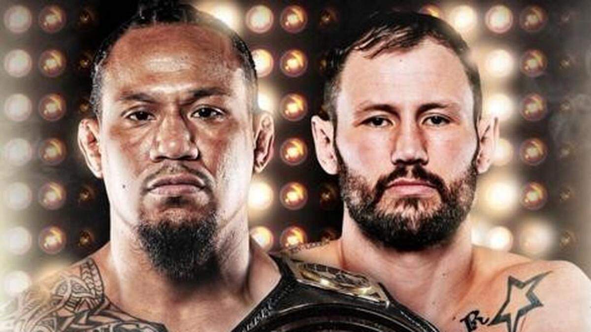 Luis Palomino (izq.) es profeta en su tierra de adopción. El campeón en dos divisiones defenderá su faja en el peso ligero de Bare Knuckle Fighting Championship, (BKFC) contra James Lilley, de Swansea, Gales.