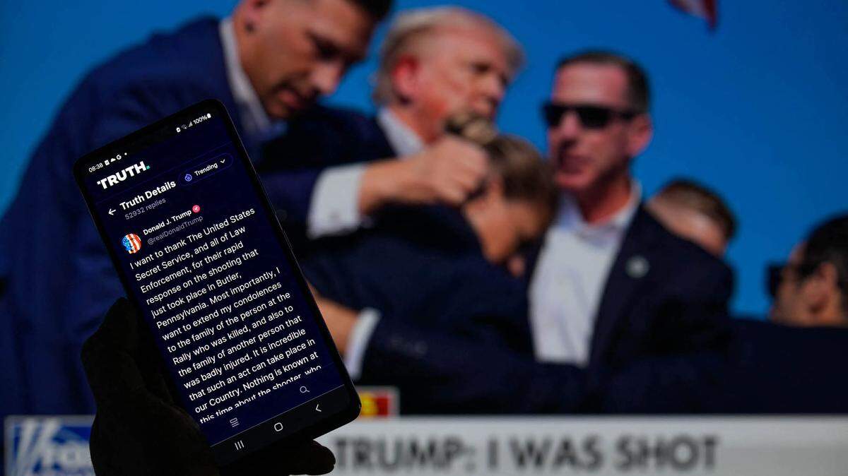 Donald Trump was escorted off the stage at a rally in Butler, Penn. after he narrowly escaped an assassin’s bullet.