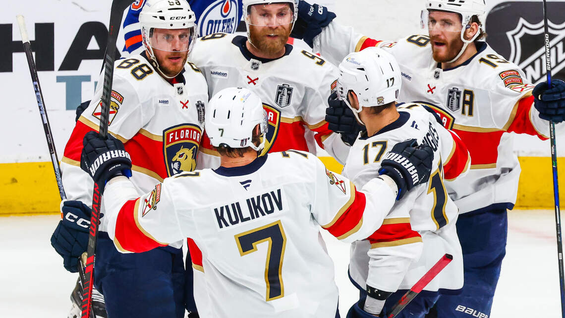 Sensacional triunfo de los Panthers en Canadá los deja a punto de retener la Stanley Cup en casa
