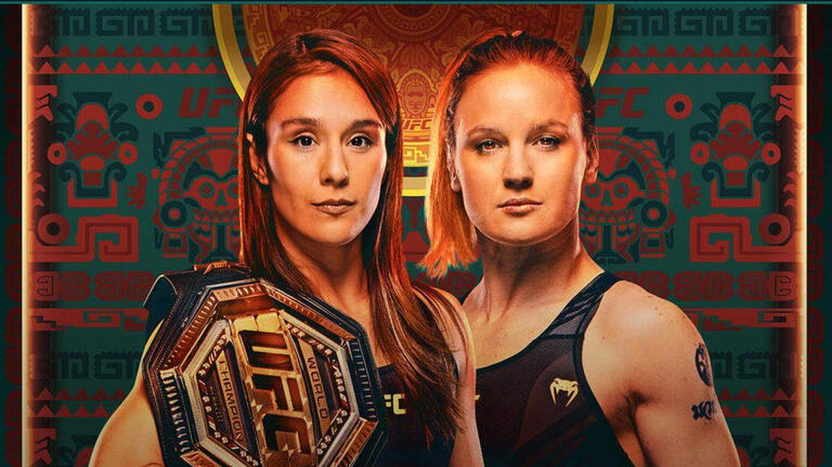 Alexa Grasso (izq.) no lo pensó dos veces cuando le preguntaron si quería ser coach de The Ultimate Fighter ante Valentina Shevchenko.