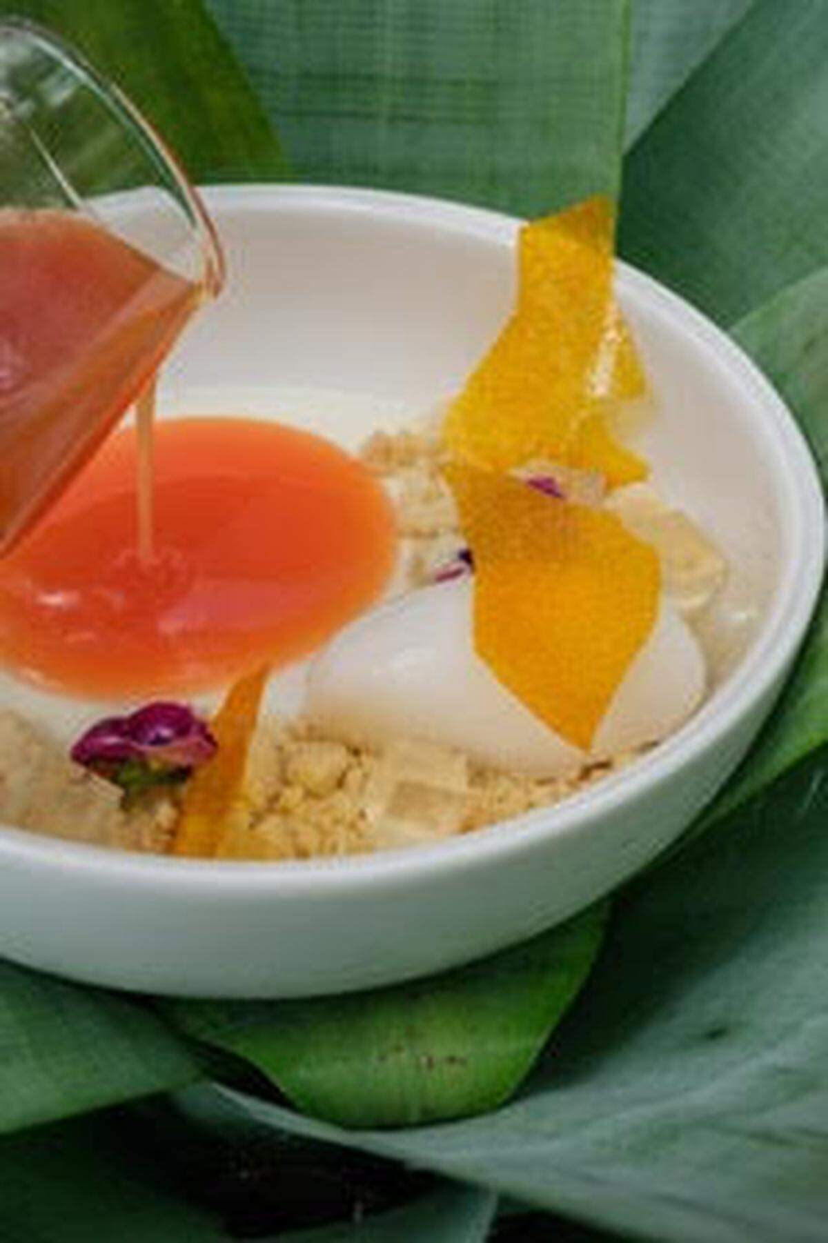 Panna cotta de Sofia Miami, ubicado en pleno corazón del Design District.