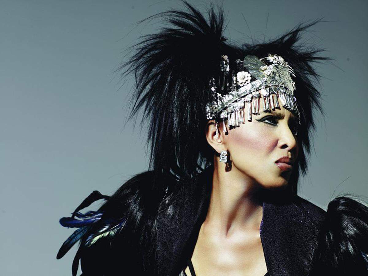 Nona Hendryx  en Jazz in the key of Ellison, una producción fuera de serie, viernes 8 de febrero, 2019, en la sala Knight Concert Hall.