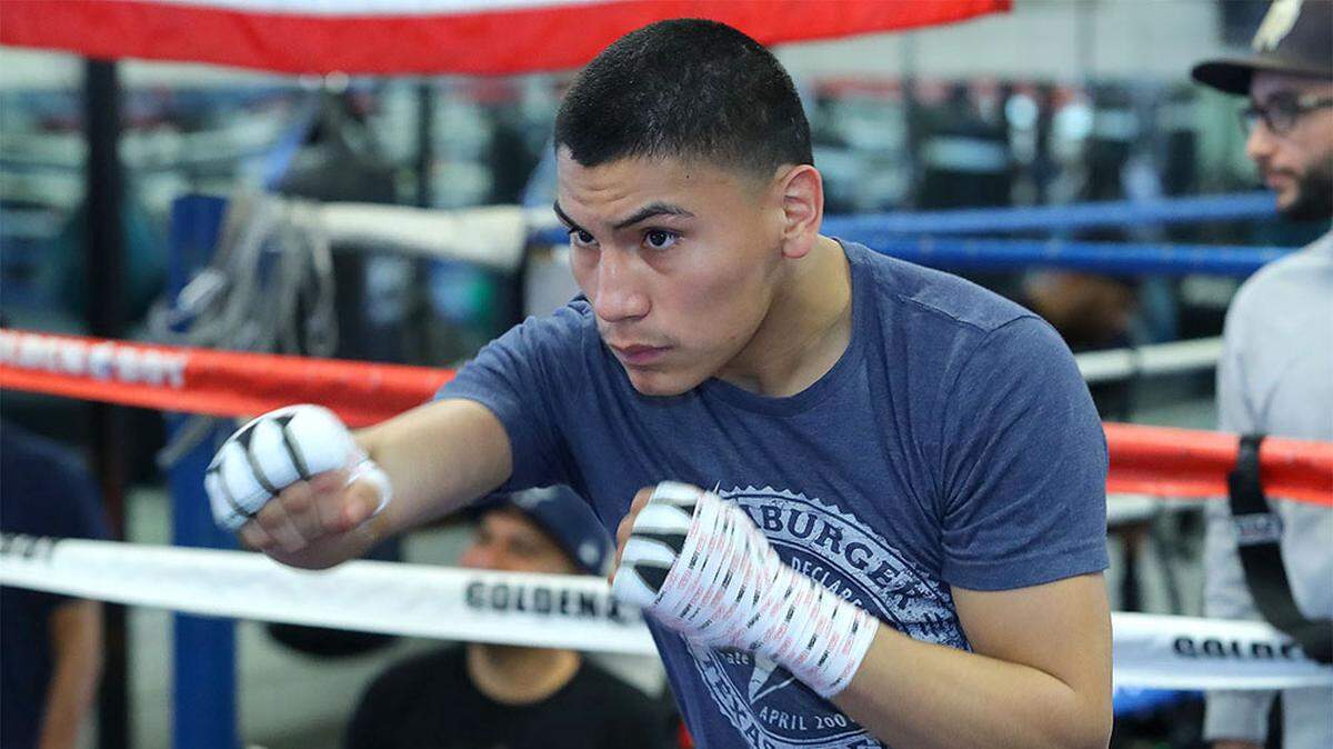 Vergil Ortiz Jr. of Grand Prairie puts his undefeated record on the line when he takes on Michael McKinson on Saturday, Aug. 6 at Dickies Arena in a 12-round welterweight fight.