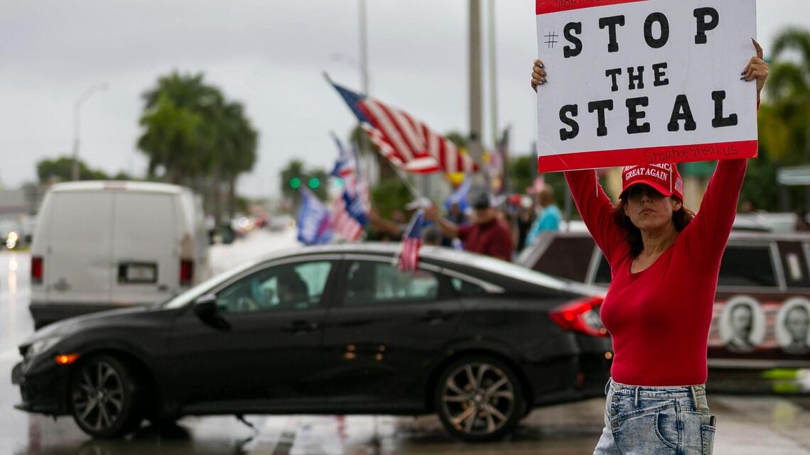 Trump’s Latino supporters in Miami aren’t ready to accept election defeat