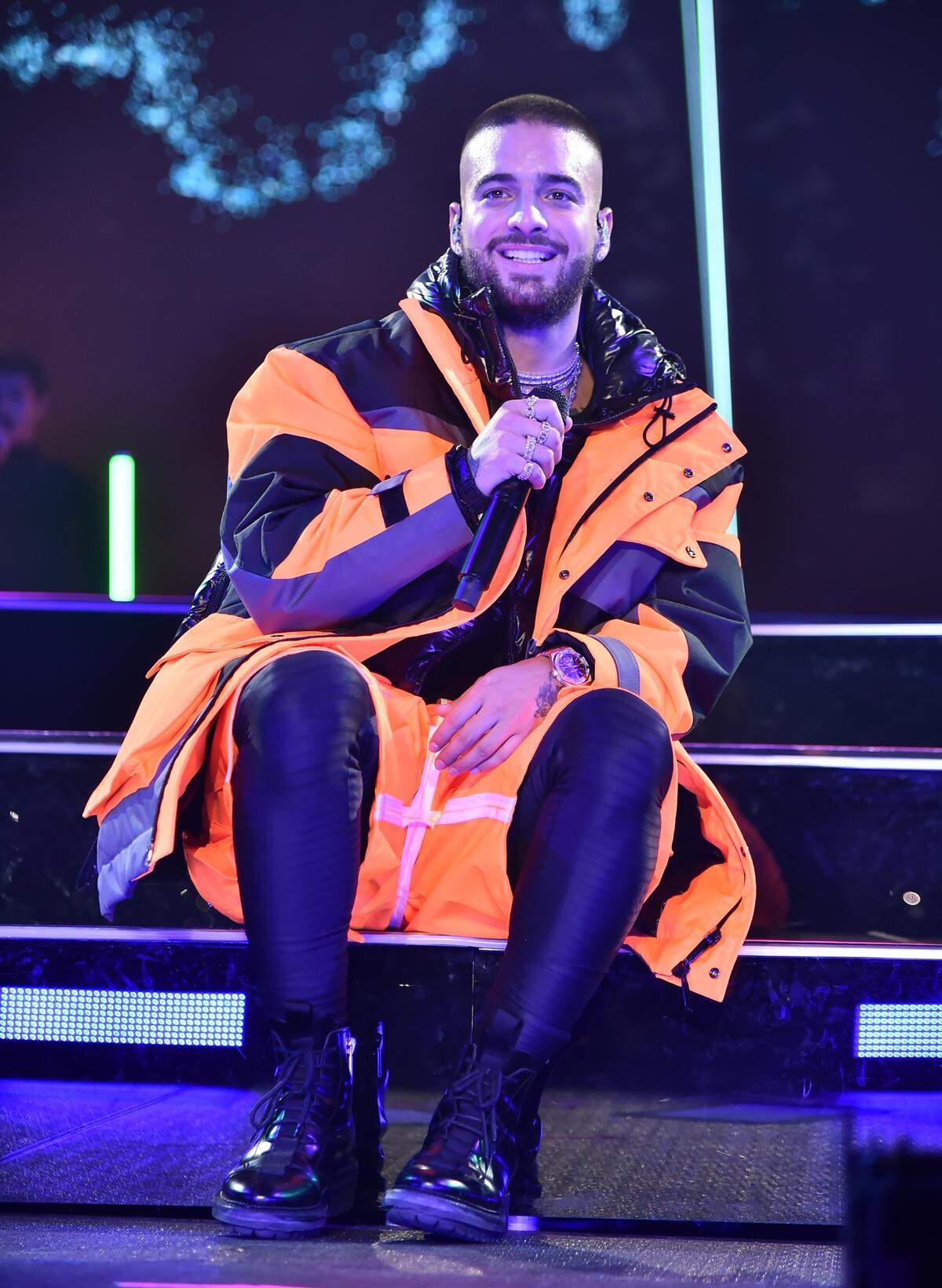 Concierto de Maluma con su ‘Tour mundial 11:11’.