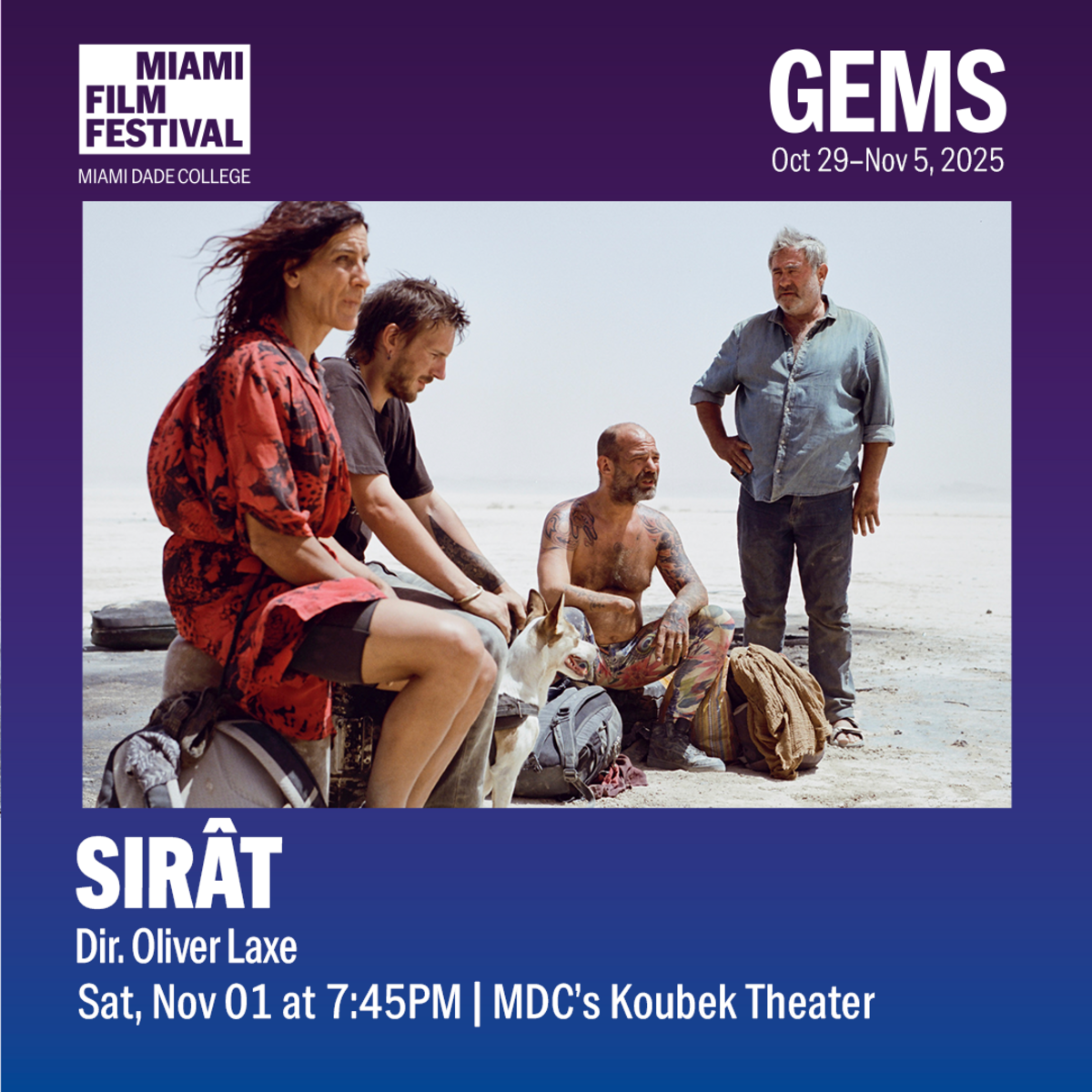  “Sirat”, del realizador francés nacido en España Oliver Laxe, recibió el Premio del Jurado en el Festival de Cannes de 2025. 