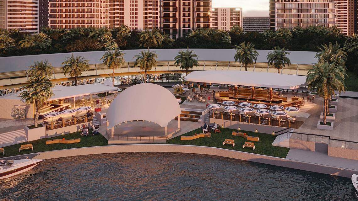 Pier 5, un nuevo concepto de diversión al aire libre junto a la Bahía de Biscayne, con varios restaurantes y bares, abre en Bayside Marketplace, uno de los centros comerciales emblemáticos de Miami, que ofrece dos pisos de tiendas y restaurantes como La Industria Bakery, de Nicky Jam.