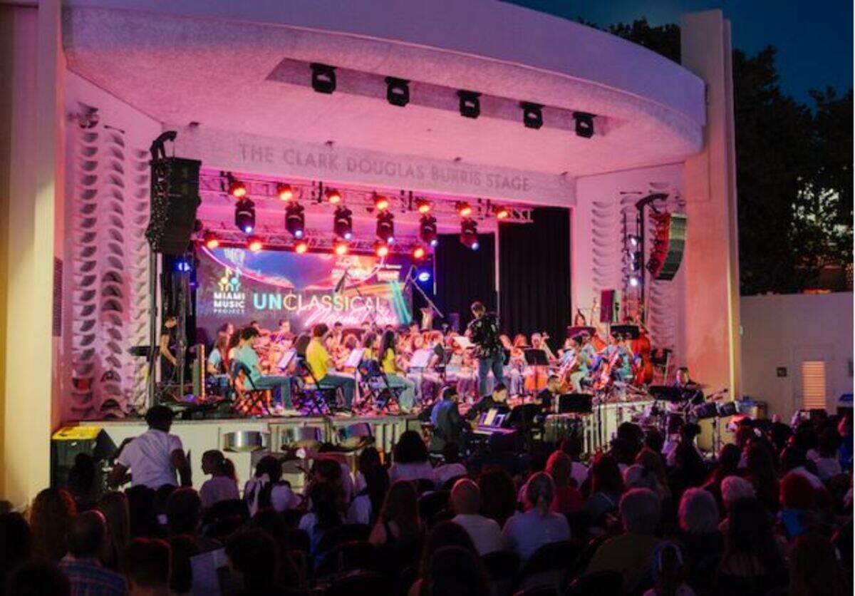 Gran concierto “unCLASSICAL: Miami Vibes” en Miami Beach Bandshell.
