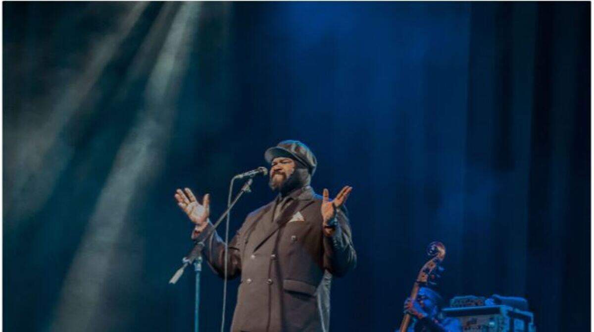 Gregory Porter en “Concierto de gala del 20 aniversario del Adrienne Arsht Center”.