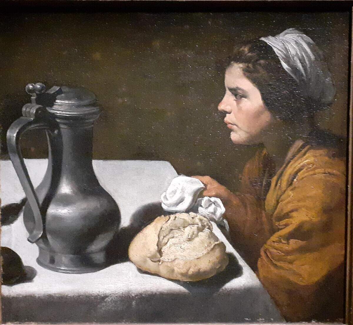 Diego Velázquez, Bodegón, 1617, entre las primeras obras del artista.