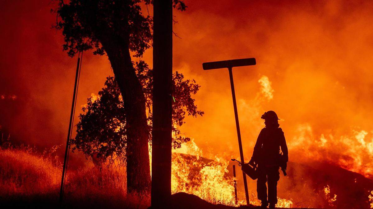 Zona del incendio en California que costó la vida a dos bomberos el 27 de julio de 2018.