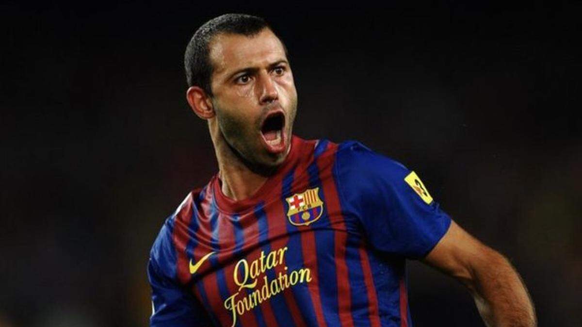 Javier Mascherano conquistó con el Barcelona cinco ligas españolas, dos Champions League y un Mundial Interclubes.