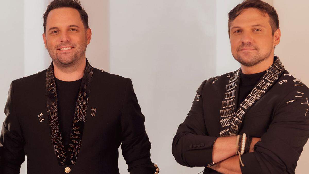 Dúo San Luis, los hermanos Santiago y Luigi Castillo.