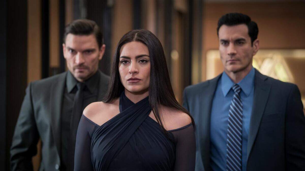 Julián Gil, Ana Brenda y David Zepeda.