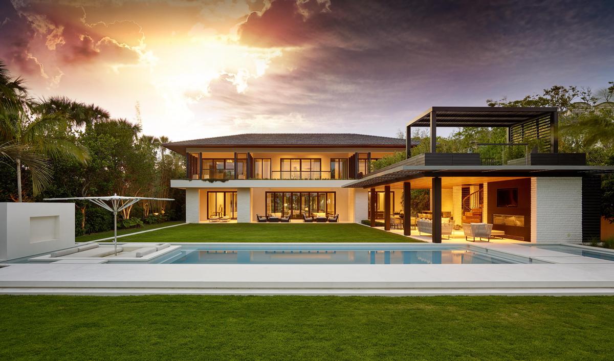 La mansión que DJ Khaled está comprando en Miami Beach por $25.9 millones.