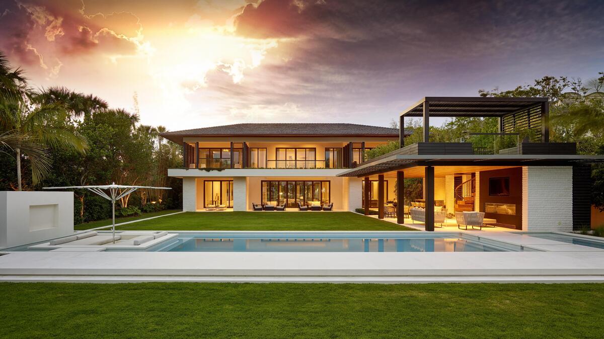 La mansión que DJ Khaled está comprando en Miami Beach por $25.9 millones.