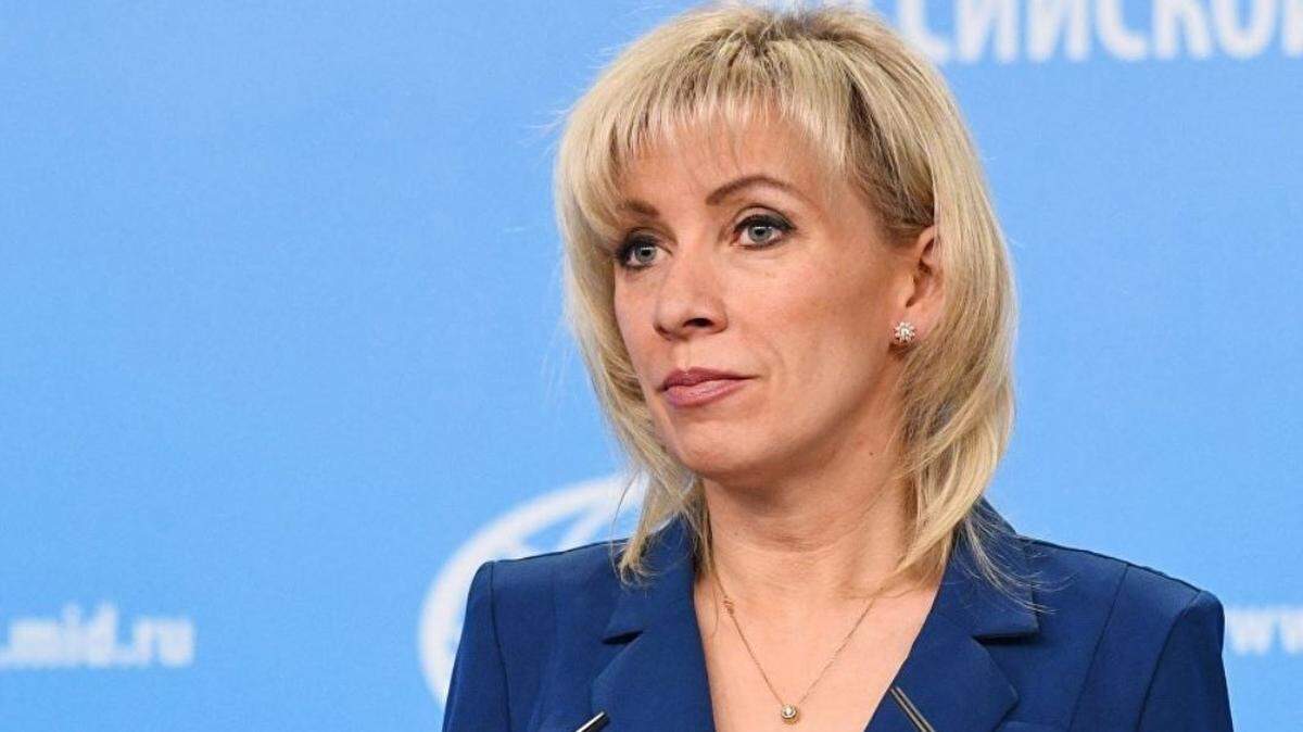 Portavoz Ministerio de Exteriores ruso, María Zajárova. ARCHIVO