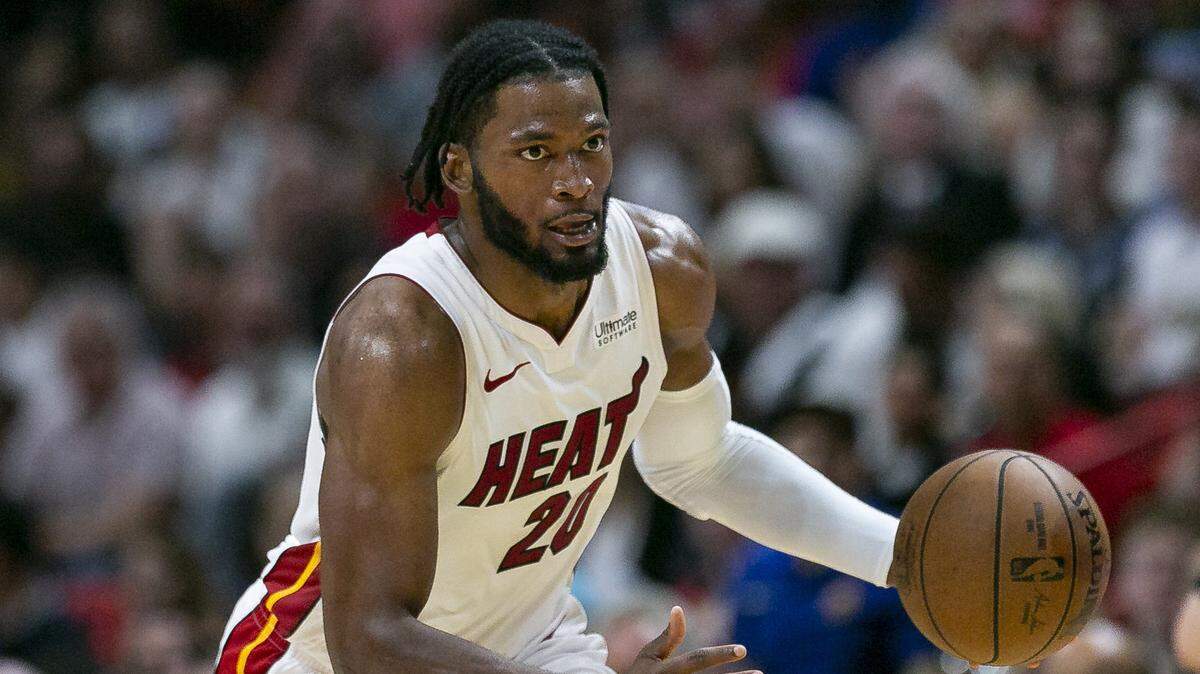 Justise Winslow is coming off a 20-point game against the Milwaukee Bucks, but the Miami Heat point forward failed to score in the second half of the 113-98 loss.
