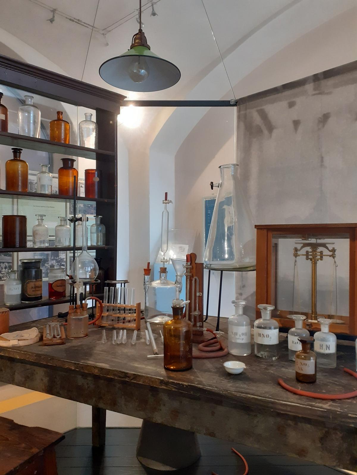 El laboratorio de Nobel, en la villa de su nombre.