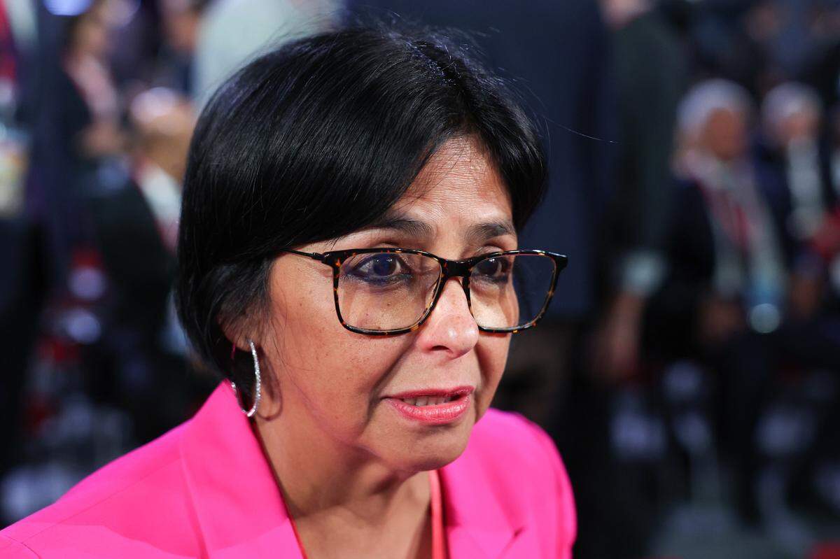 Venezuelan Vice President Delcy Rodríguez