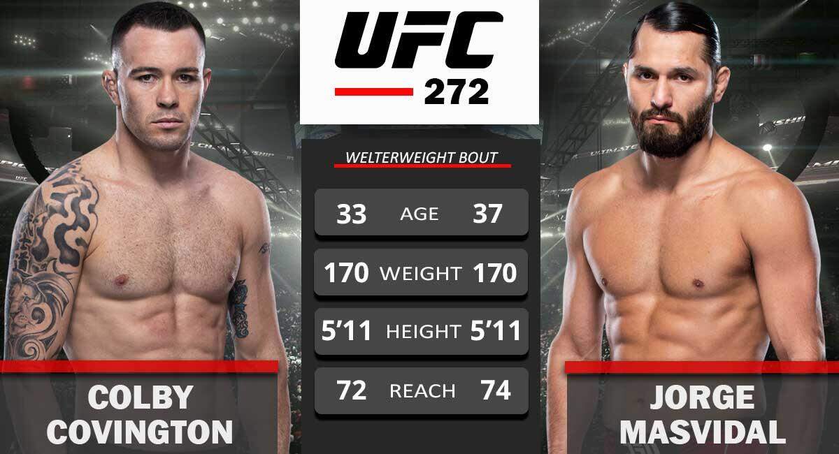 Durante mucho tiempo, Colby Covington dominó la narrativa antes de su potencial pelea contra Jorge Masvidal. Ahora es el Gamebred de Miami quien ha subido el volumen de los ataques verbales previo a la UFC 272