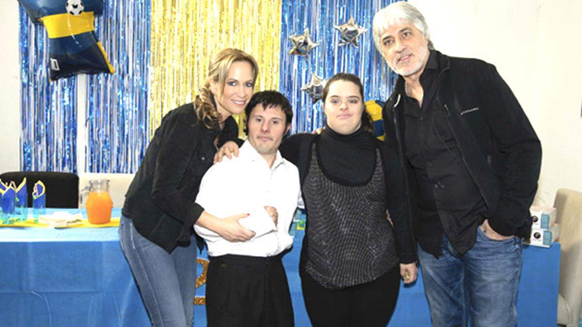 Natalia Denegri y Rafael Di Zeo.