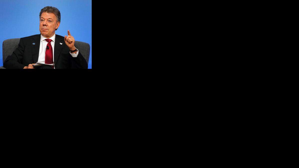 El presidente colombiano, Juan Manuel Santos. AP/Archivo