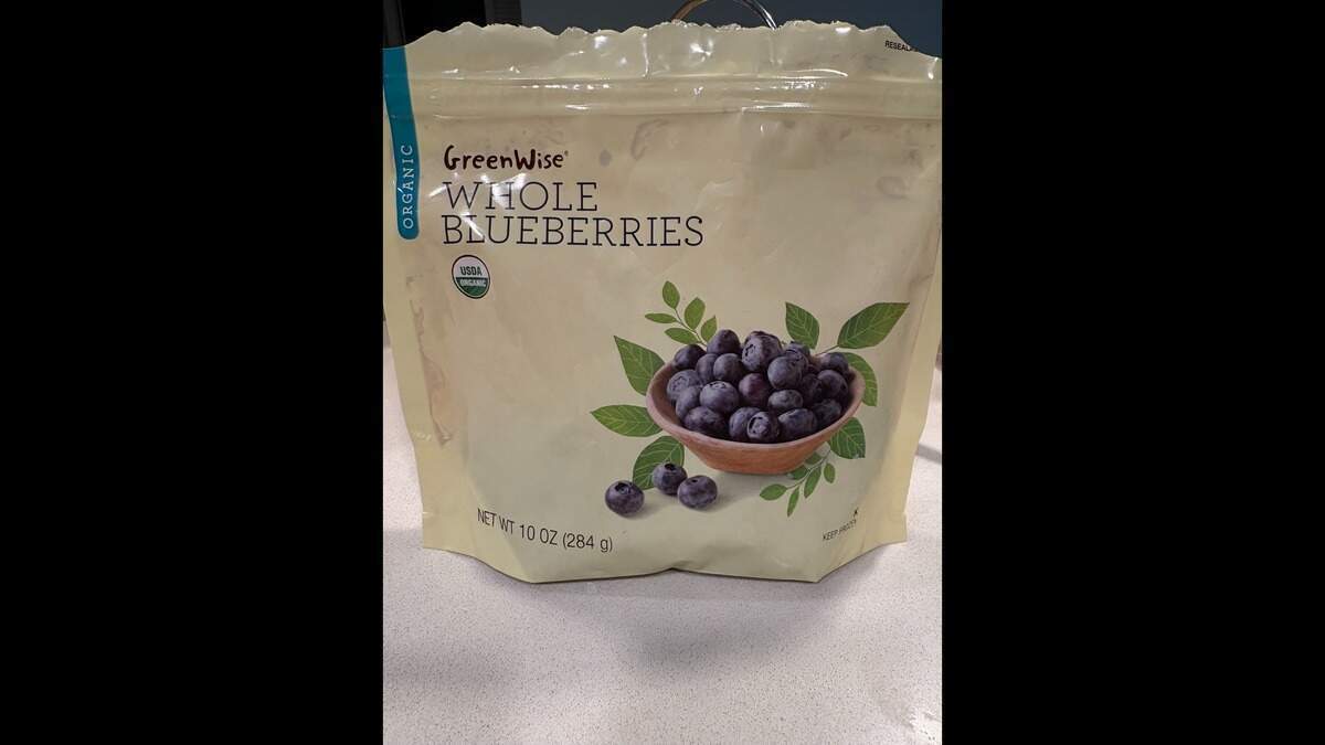 Arándanos azules enteros orgánicos GreenWise de Publix.