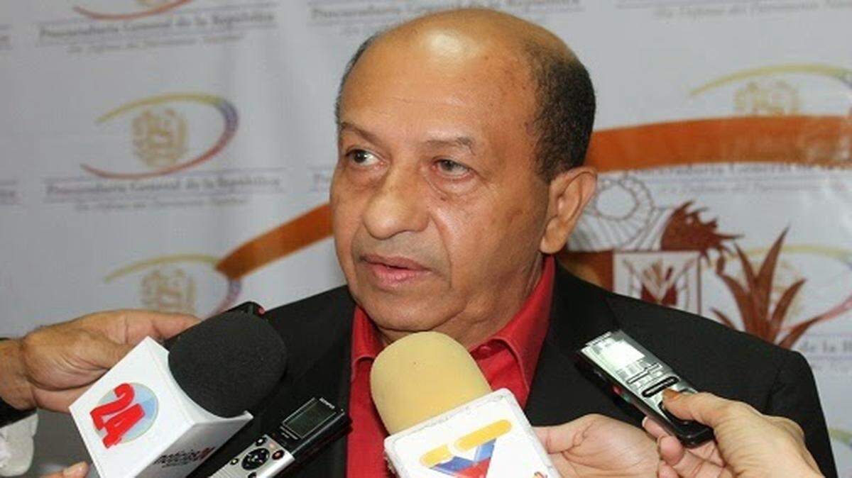 El contralor general de Venezuela, Manuel Galindo. 