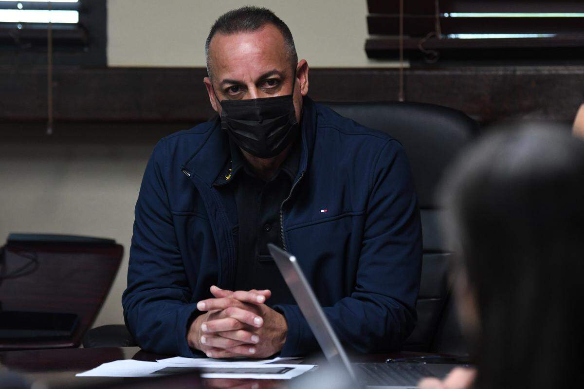 ENTREVISTA AL COMISIONADO DEL NEGOCIADO DE LA POLICIA DE PUERTO RICO, CORONEL ANTONIO LOPEZ. MIERCOLES, 11 DE MAYO DE 2022 FOTO/ANA MARIA ABRUA REYES