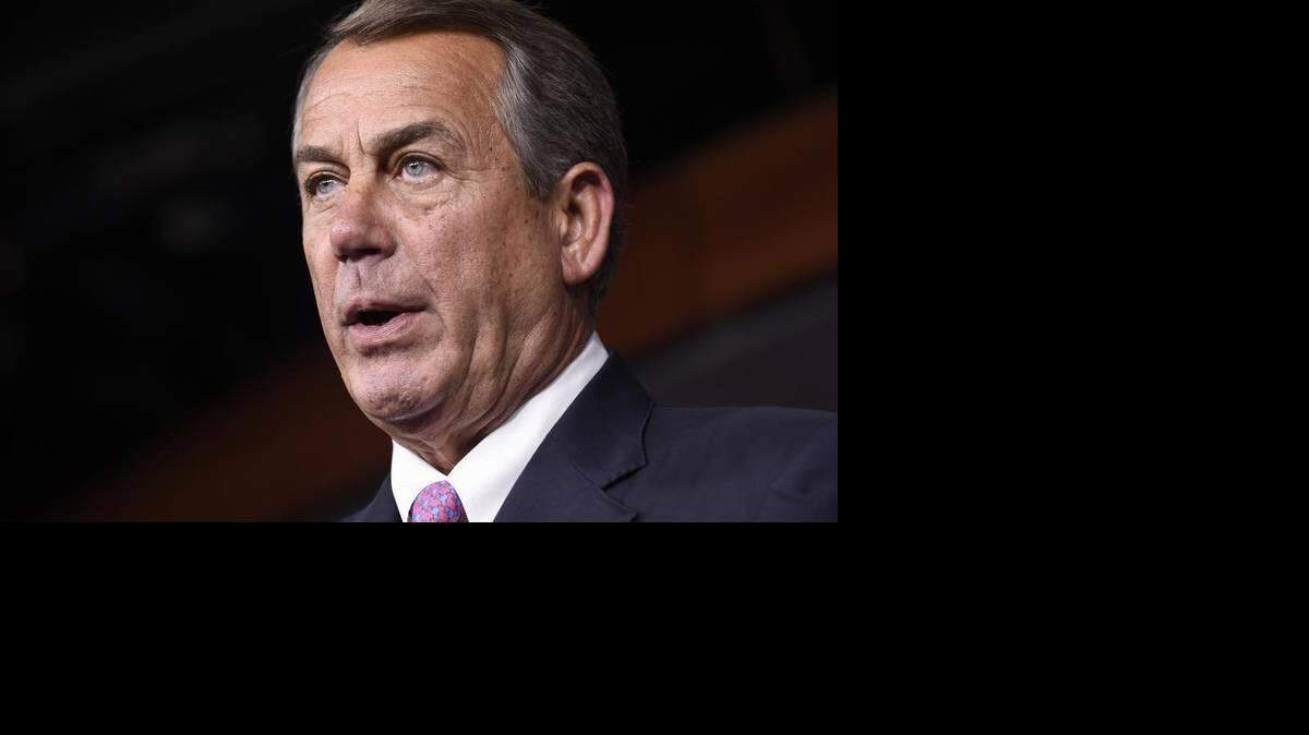 El presidente de la Cámara de Representantes del Congreso estadounidense, John Boehner.