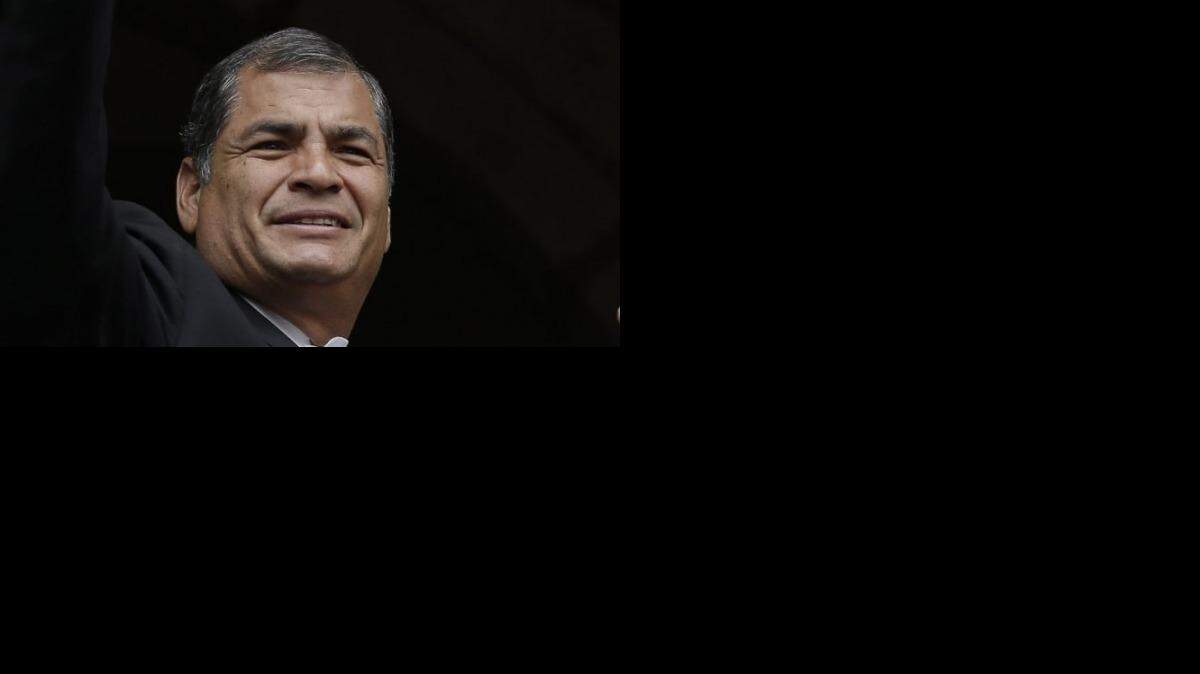 El presidente ecuatoriano, Rafael Correa.