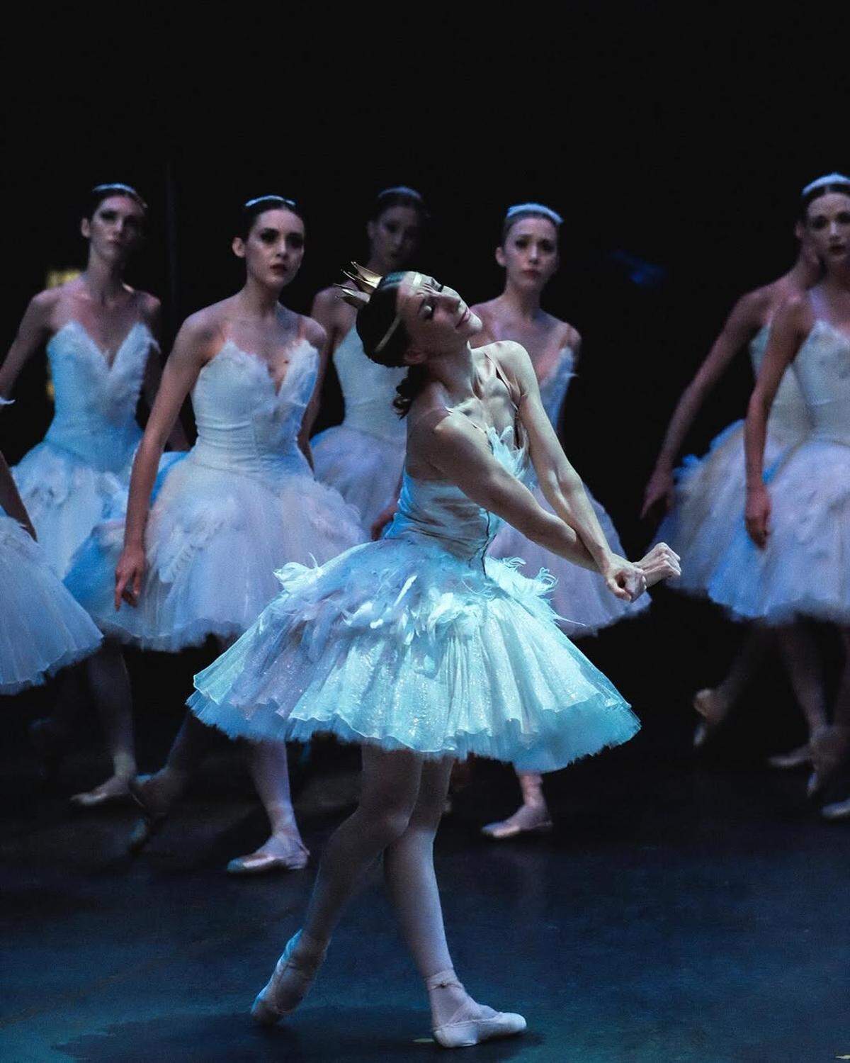 Ashley Knox en “El lago de los cisnes” del Miami City Ballet, coreografiado por Alexei Ratmansky. 