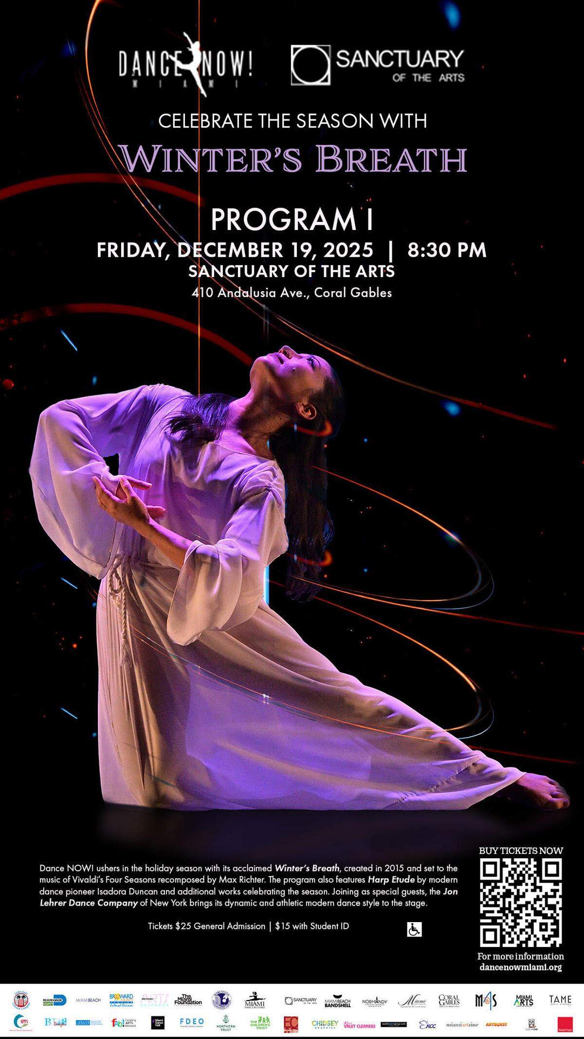 Cartel promocional / Cortesía Dance NOW! Miami