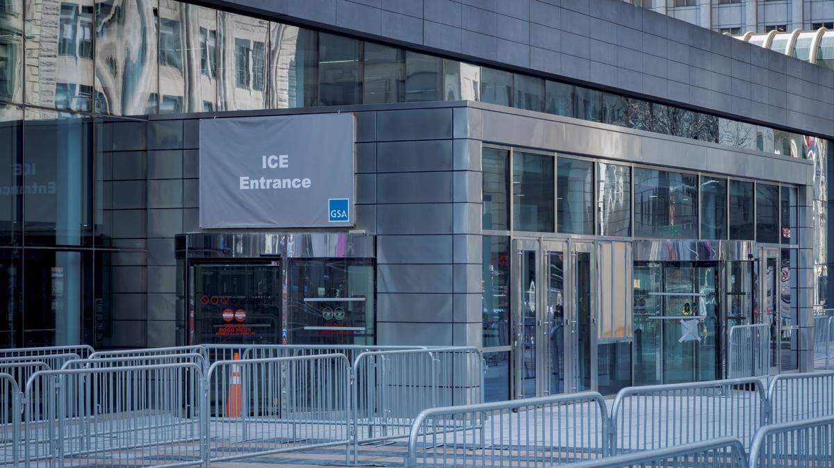 Foto de archivo de la sede del Servicio de Inmigración y Control de Aduanas de Estados Unidos (ICE) en Nueva York. 