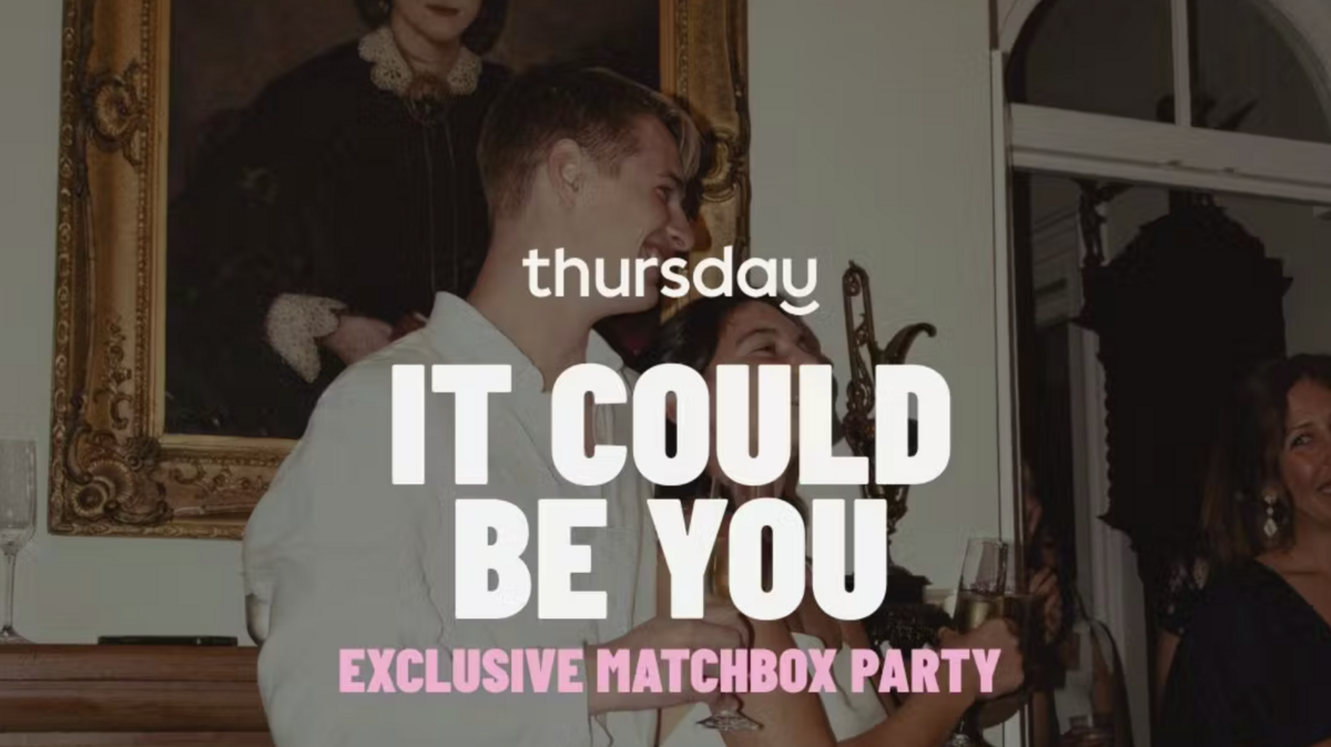 ‘Thursday Dating’ lleva su experiencia Matchbox al Cadillac Hotel & Beach Club el jueves 19 de febrero, de 7 a 11 p.m. con un evento para solteros.
