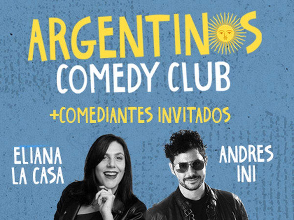 Argentinos Comedy Club, una noche imperdible con lo mejor del humor argentino en el Teatro Trail.