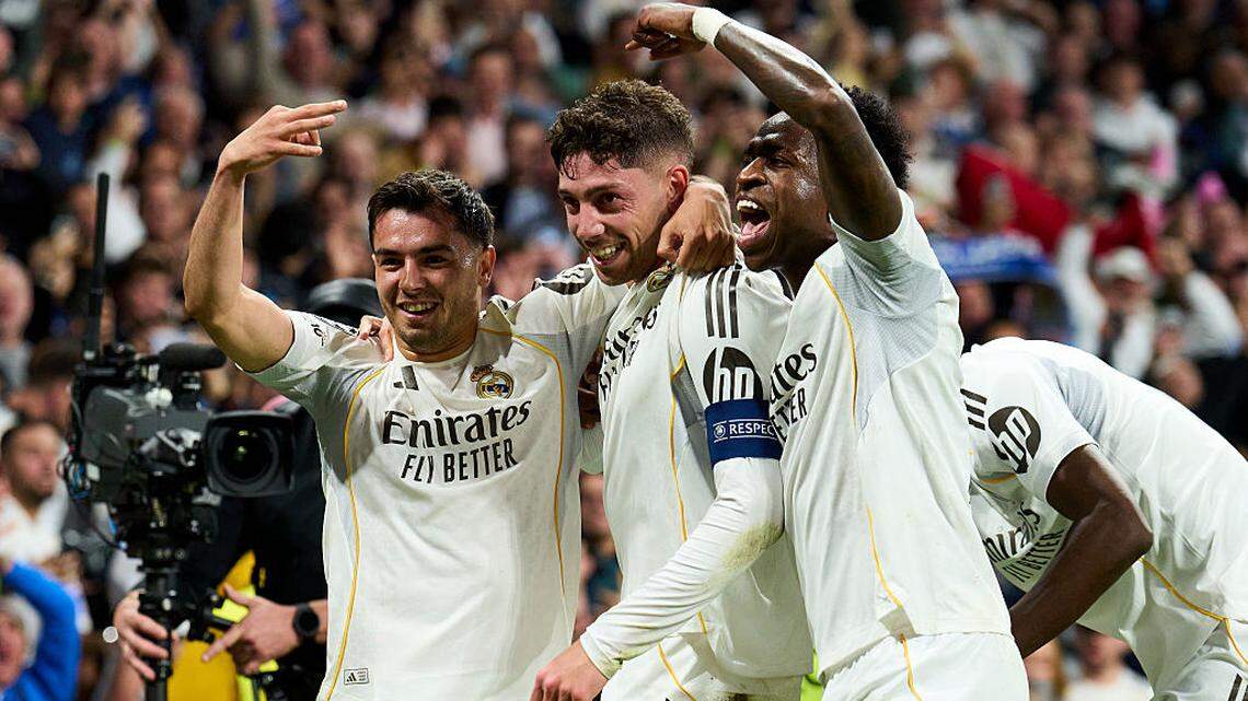 El Real Madrid golea el Manchester City y pone un pie en los cuartos de final de la Liga de Campeones