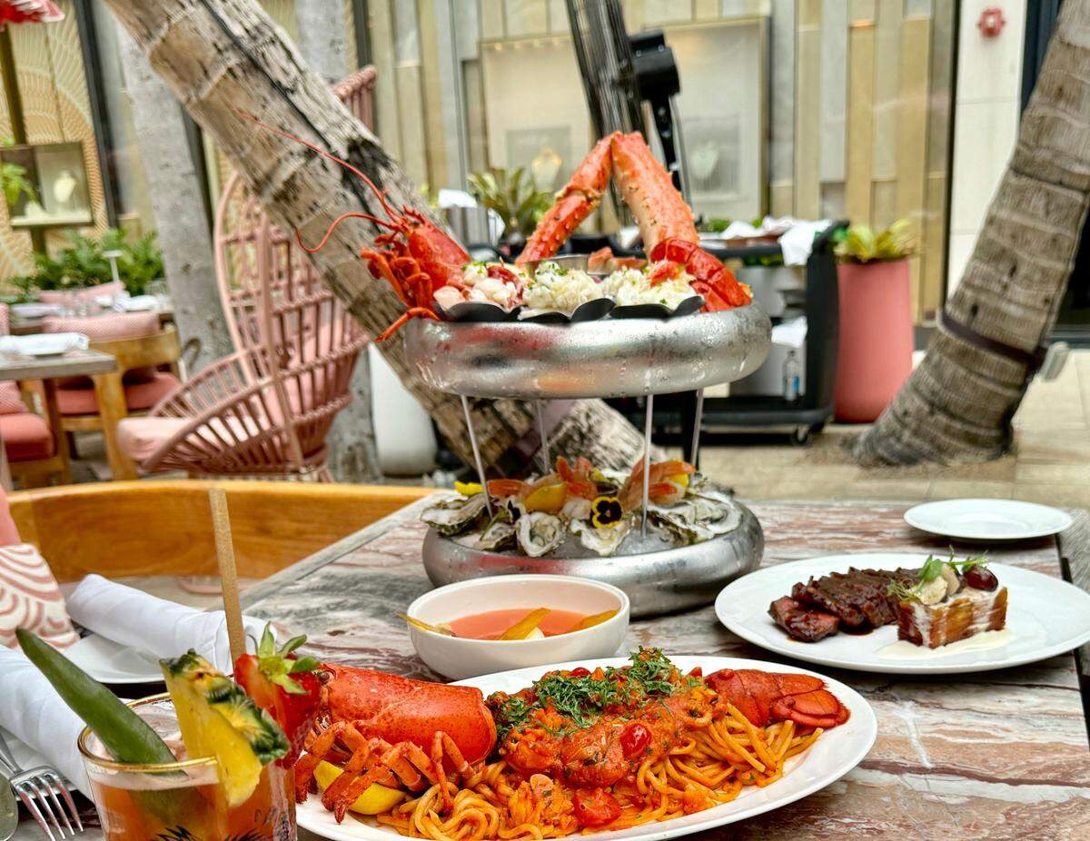 El restaurante Sofía en el Design District en Miami