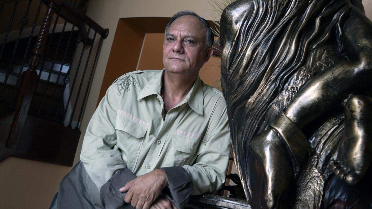 El diseñador Amaury Almaguer.