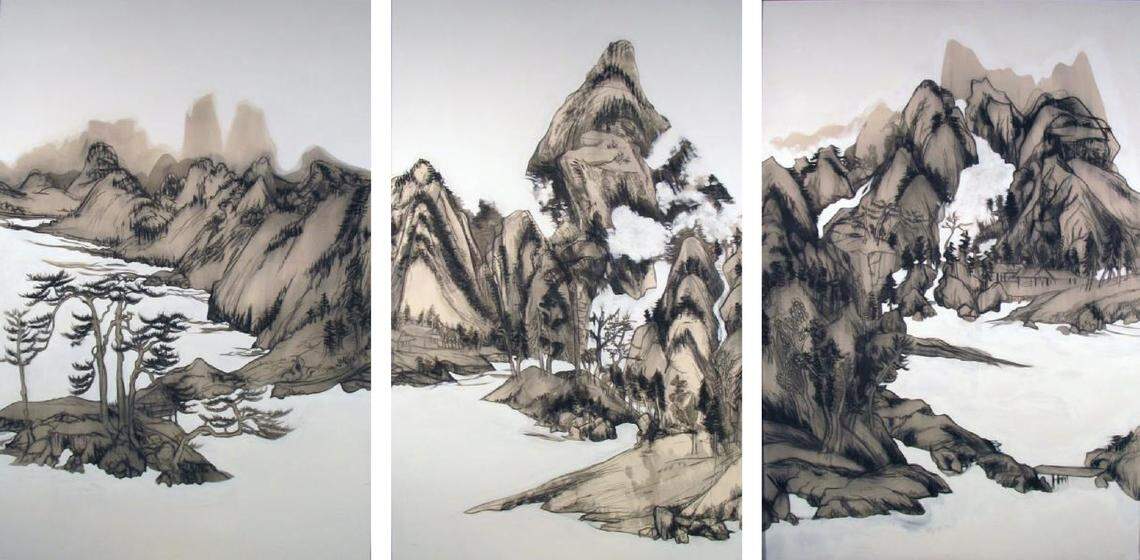 Miguel Trelles, Huang con Chang, 2003. Regalo de Dr. Gamaliel R. Herrera, FIU 2019