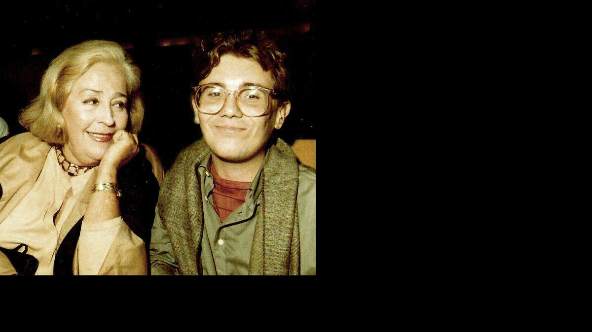 
China Zorrilla con Sebastian Spreng en 1985.
