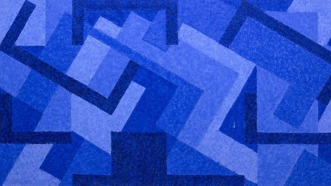 “Territorio” (2012), acrílico sobre lienzo.