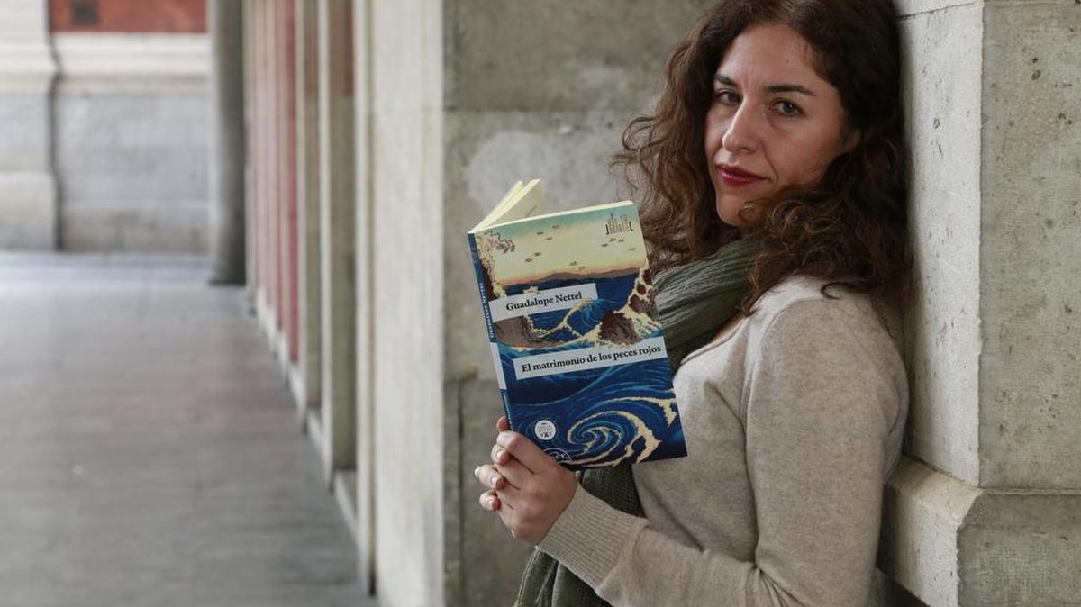 La escritora Guadalupe Nettel.