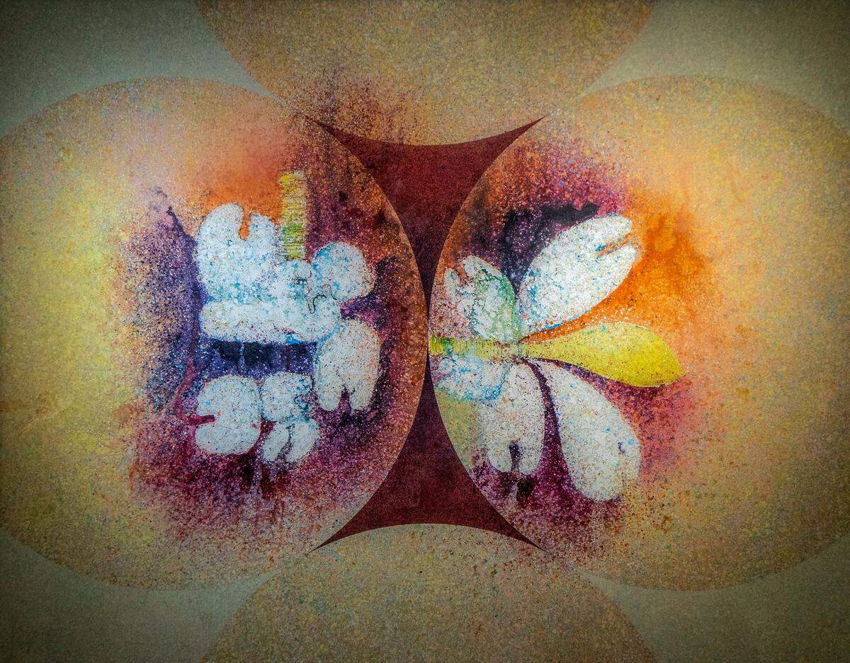 “Desfloración”, 1972, acrílico sobre lienzo.