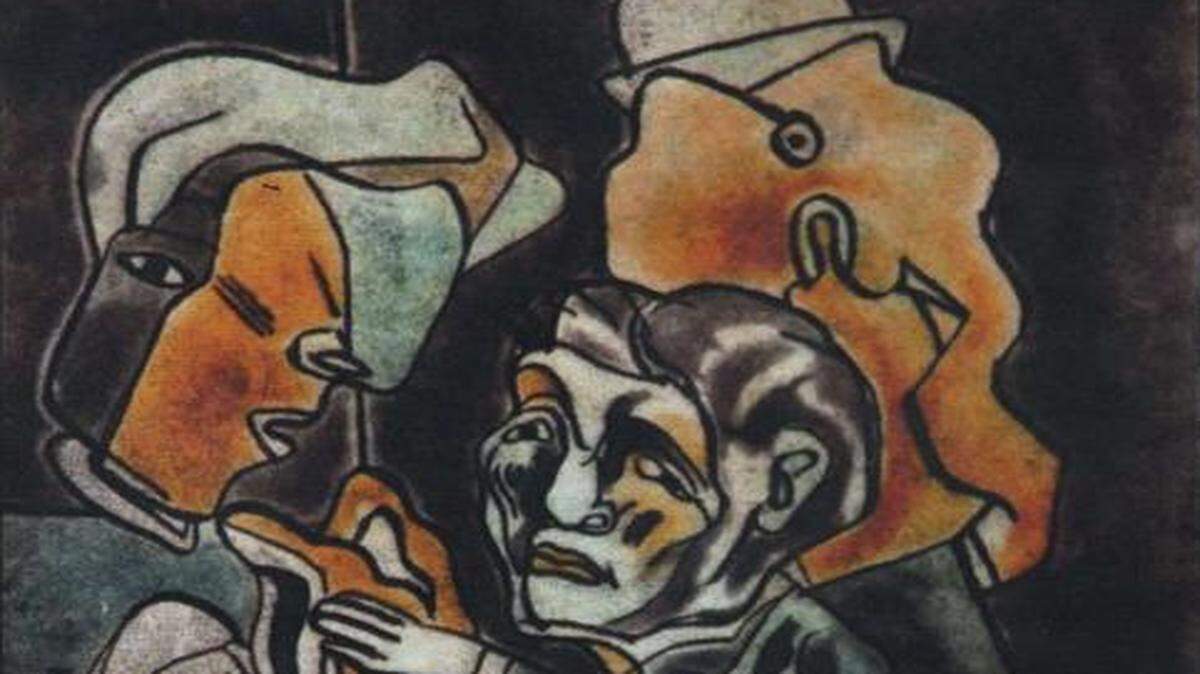 
‘El ángel’, de José Luis Cuevas.
