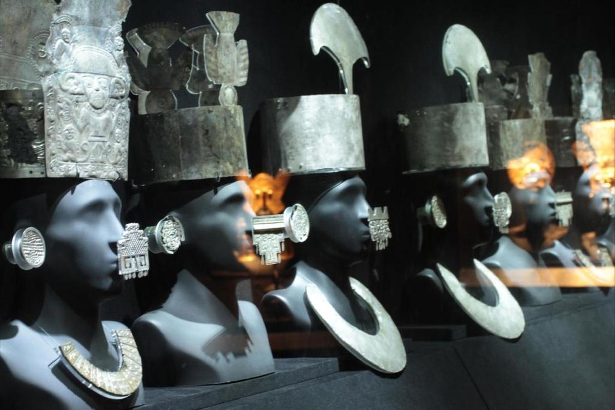 Interior del Museo Larco de Lima.