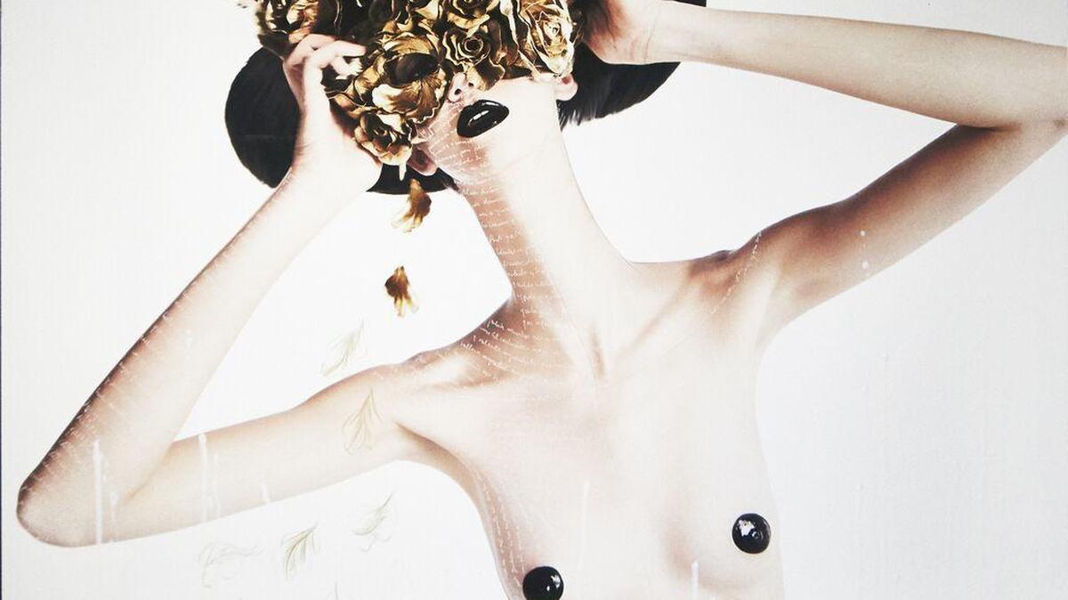 
‘Teresa with the Mask of Roses’, 2009.
