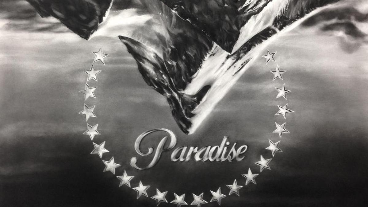 ‘Paradise’, carboncillo sobre papel del (2014) de Gonzalo Fuenmayor.